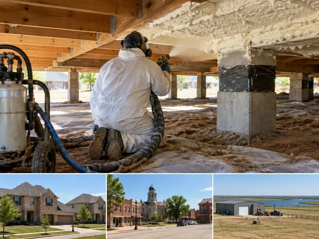 Crawl Space & Raised Floor Insulation in McKinney, TX