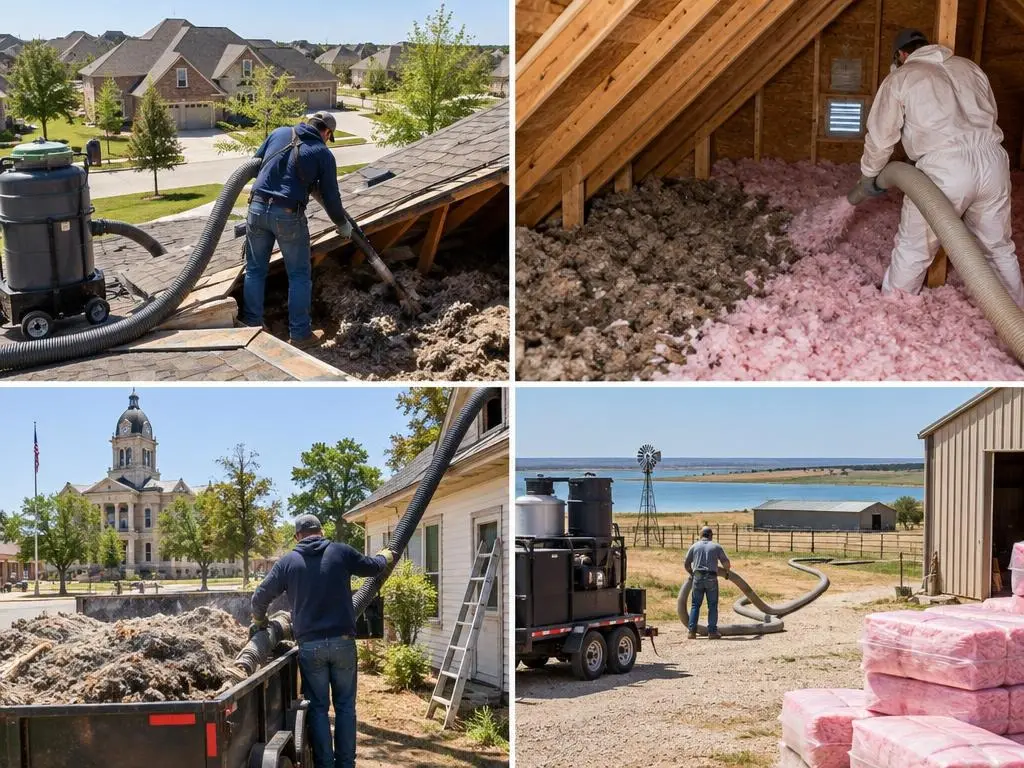 Insulation Removal & Replacement in McKinney, TX