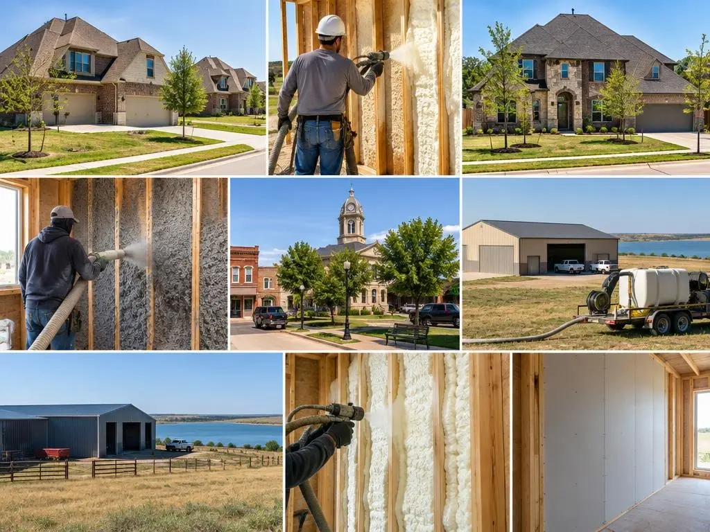 Wall Insulation in McKinney, TX